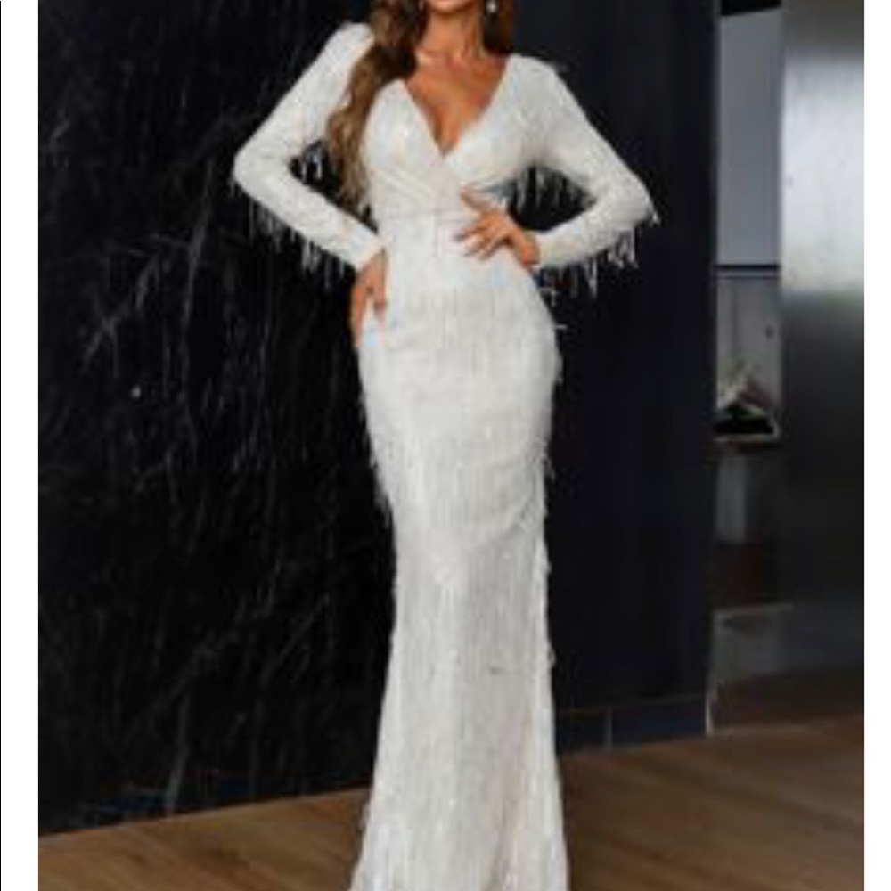 SHEIN sequin maxi gown. Size XL